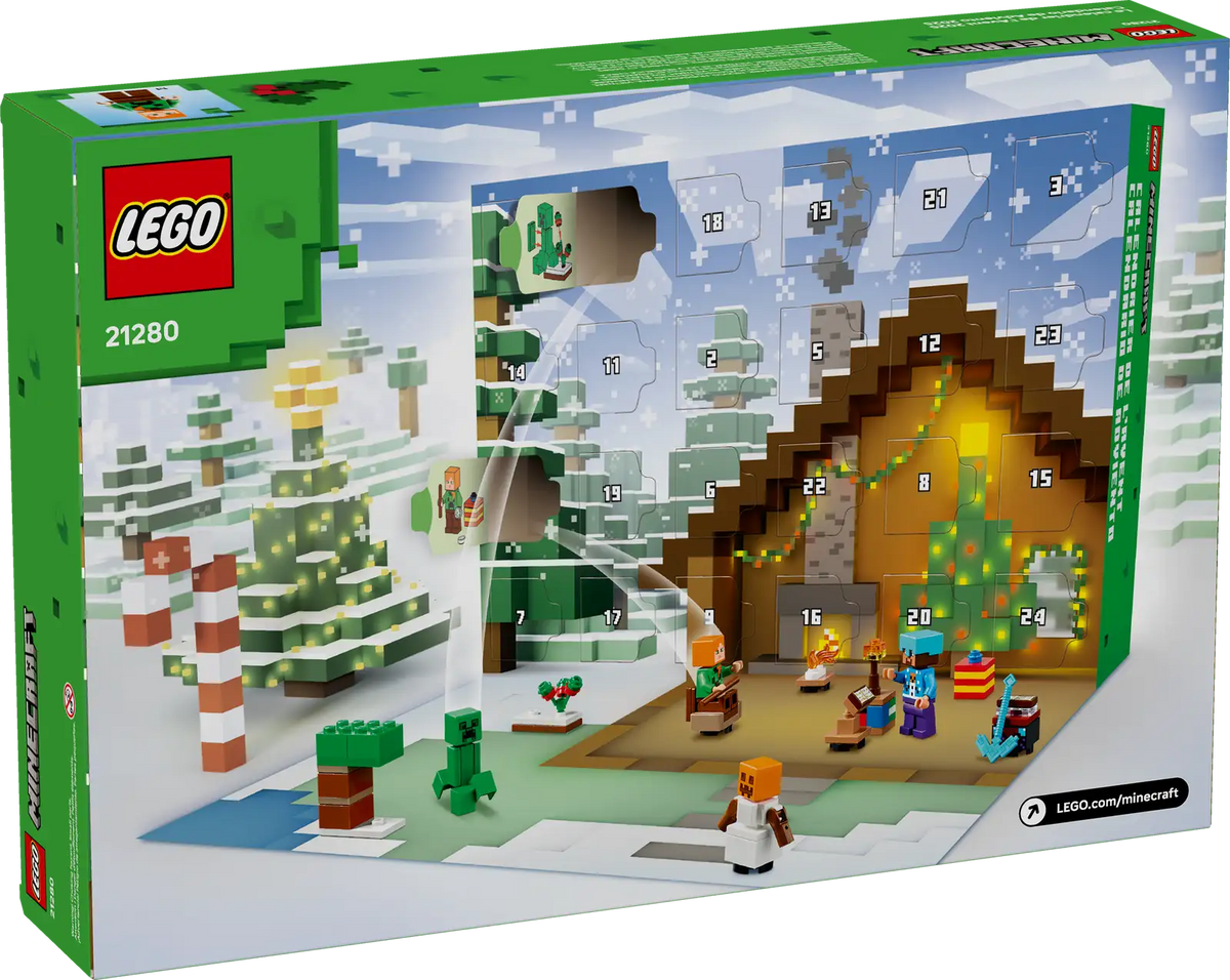 21280 LEGO Minecraft Calendrier de l'Avent 2025