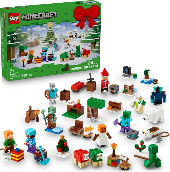 21280 LEGO Minecraft Calendrier de l'Avent 2025