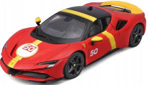 18-16021 Bburago Ferrari R&P SF90 Stradale livrée Le Mans 1:18