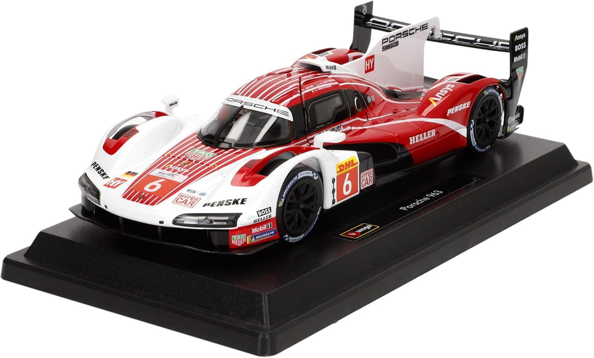 * 18-28042 Bburago Course Porsche Penske 963 #6 1:24