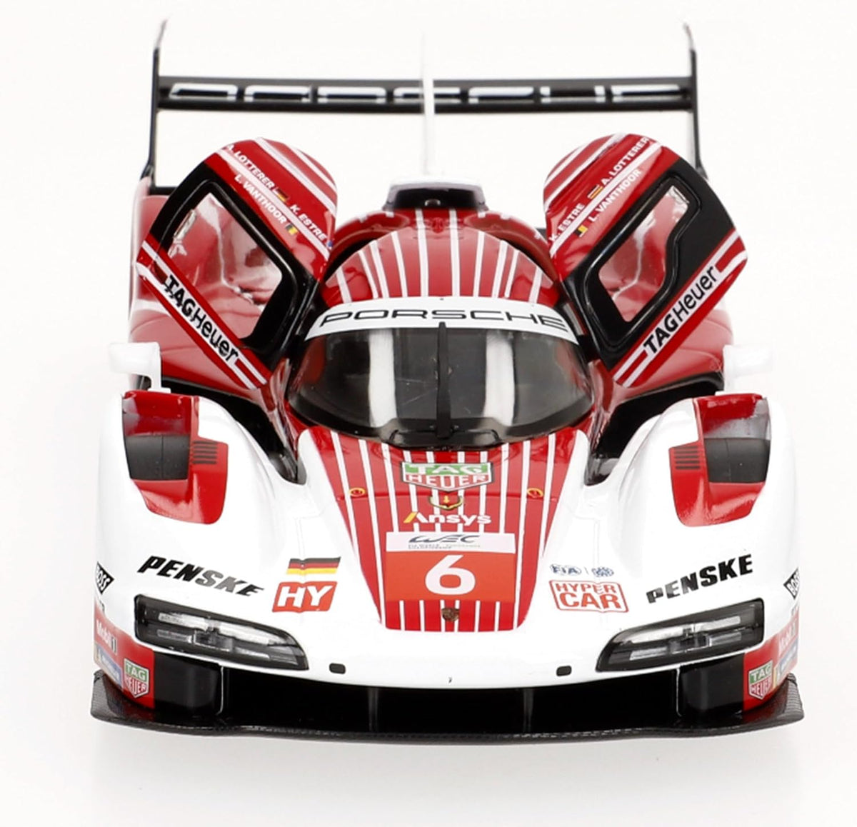 * 18-28042 Bburago Course Porsche Penske 963 #6 1:24
