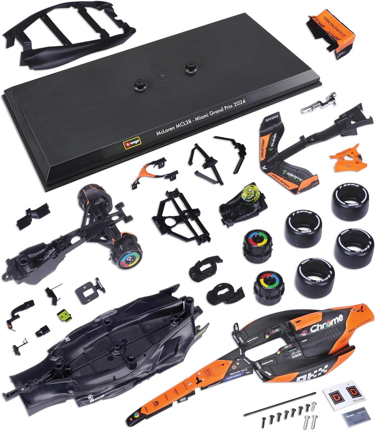 * 18-28504 MAQUETTE MCLAREN MCL38 20241:24 Norris Formule 1 à assembler