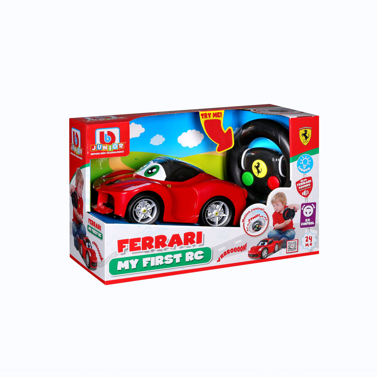 16-91002 Bburago Junior MA PREMIÈRE FERRARI RC LaFerrari