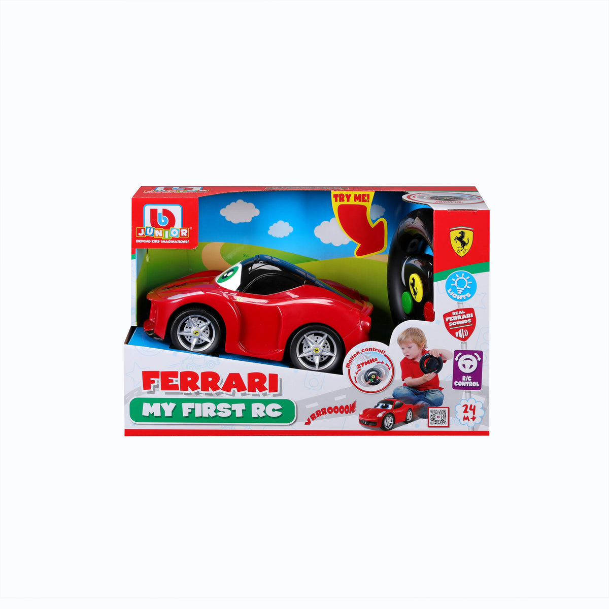 16-91002 Bburago Junior MA PREMIÈRE FERRARI RC LaFerrari