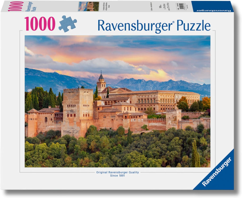 12001792 Puzzle Ravensburger Grenade 1000 pièces Panorama ville espagnole