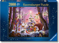 12001417 Puzzle Ravensburger 2000 pièces Noël dans la Forêt Paysage de Noël