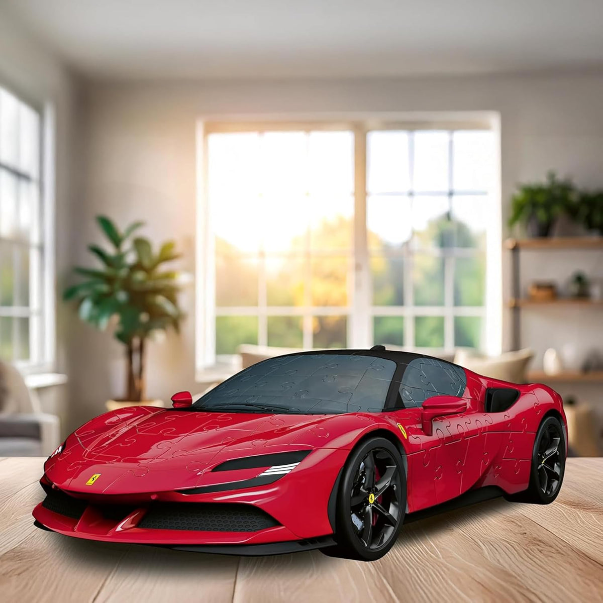 12008041 Puzzle 3D Ravensburger Ferrari SF90 Stradale Voiture de sport