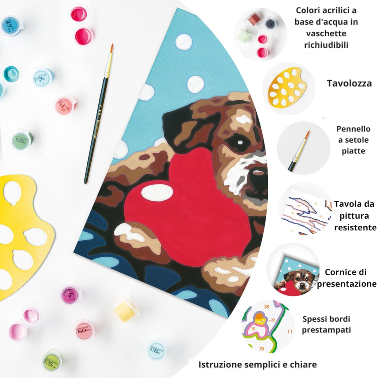 12023094 CreArt Série E - Amis à Quatre Pattes - Ravensburger