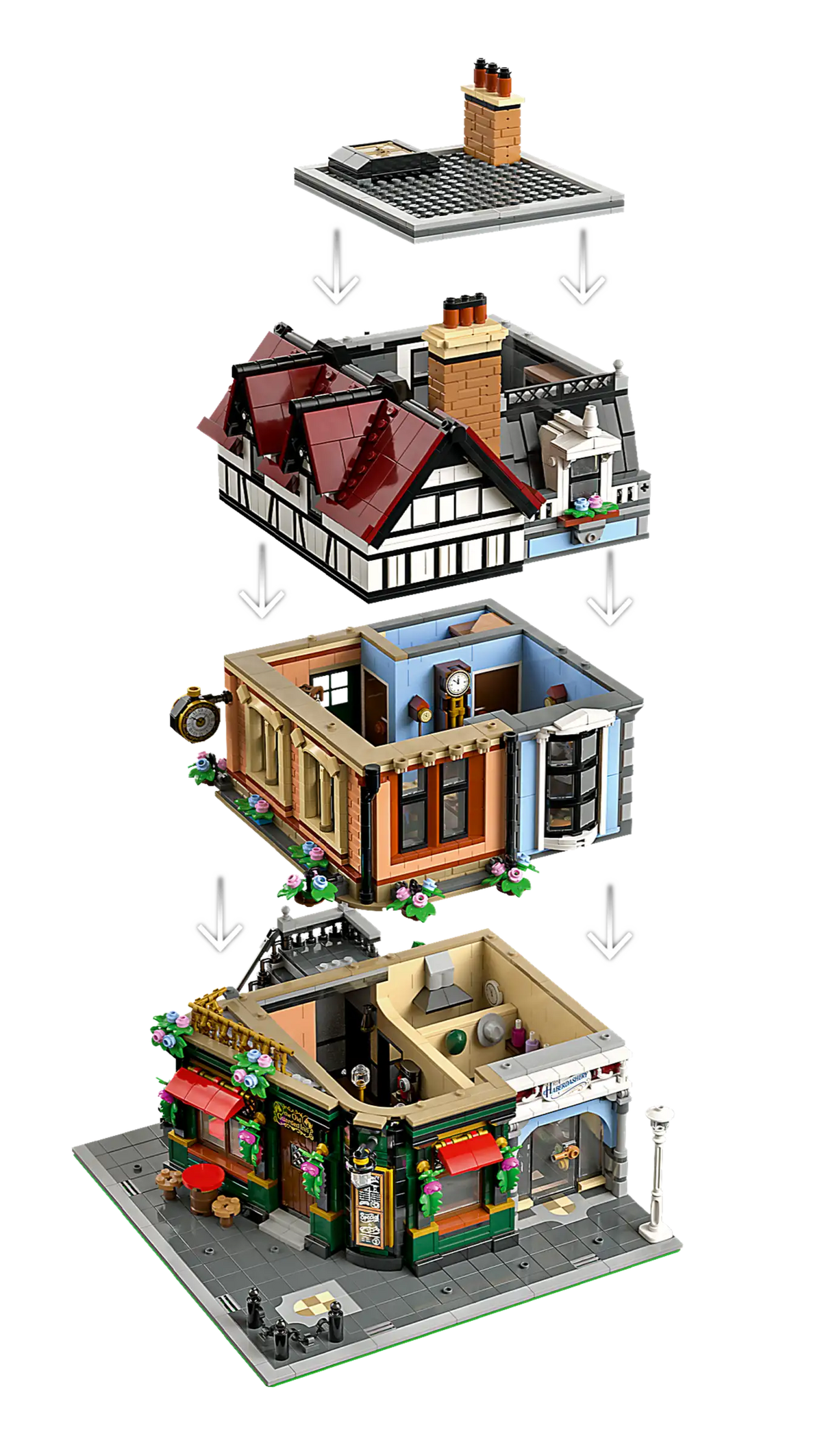 10350 LEGO Bâtiment Tudor