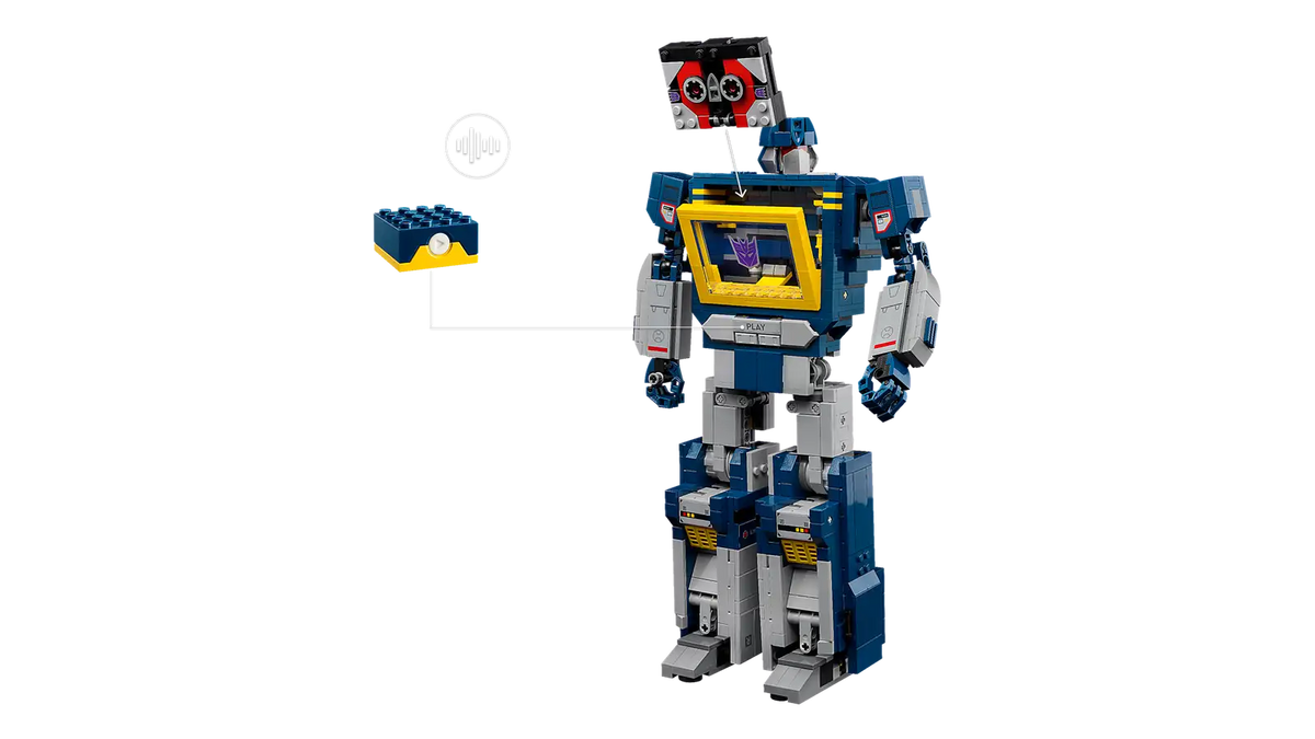 10358 Lego Icons Transformers Soundwave