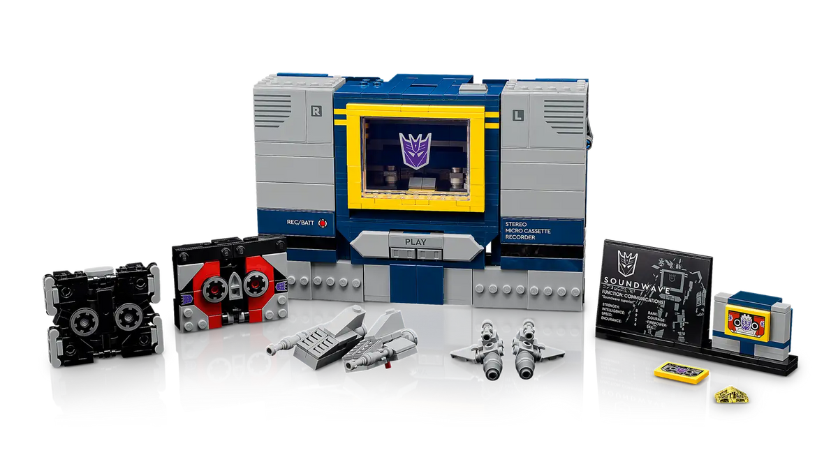 10358 Lego Icons Transformers Soundwave