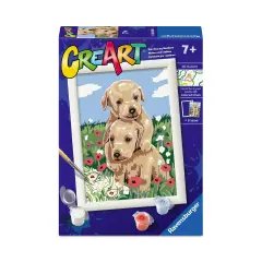 12023091 Ravenburger CreArt Série E Golden Retriever chiens câlins
