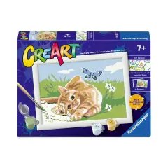 12023092 Ravenburger CreArt Série E Kit de peinture Chaton Joyeux