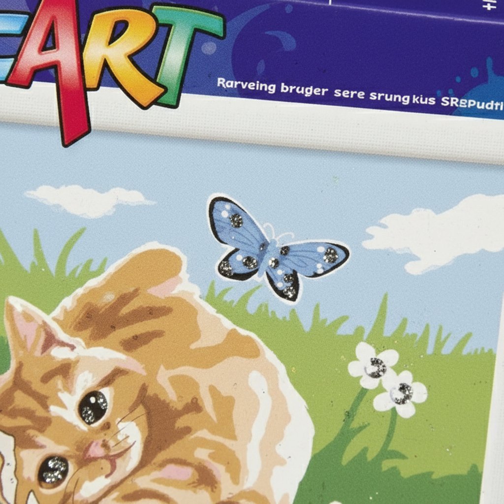 12023092 Ravenburger CreArt Série E Kit de peinture Chaton Joyeux