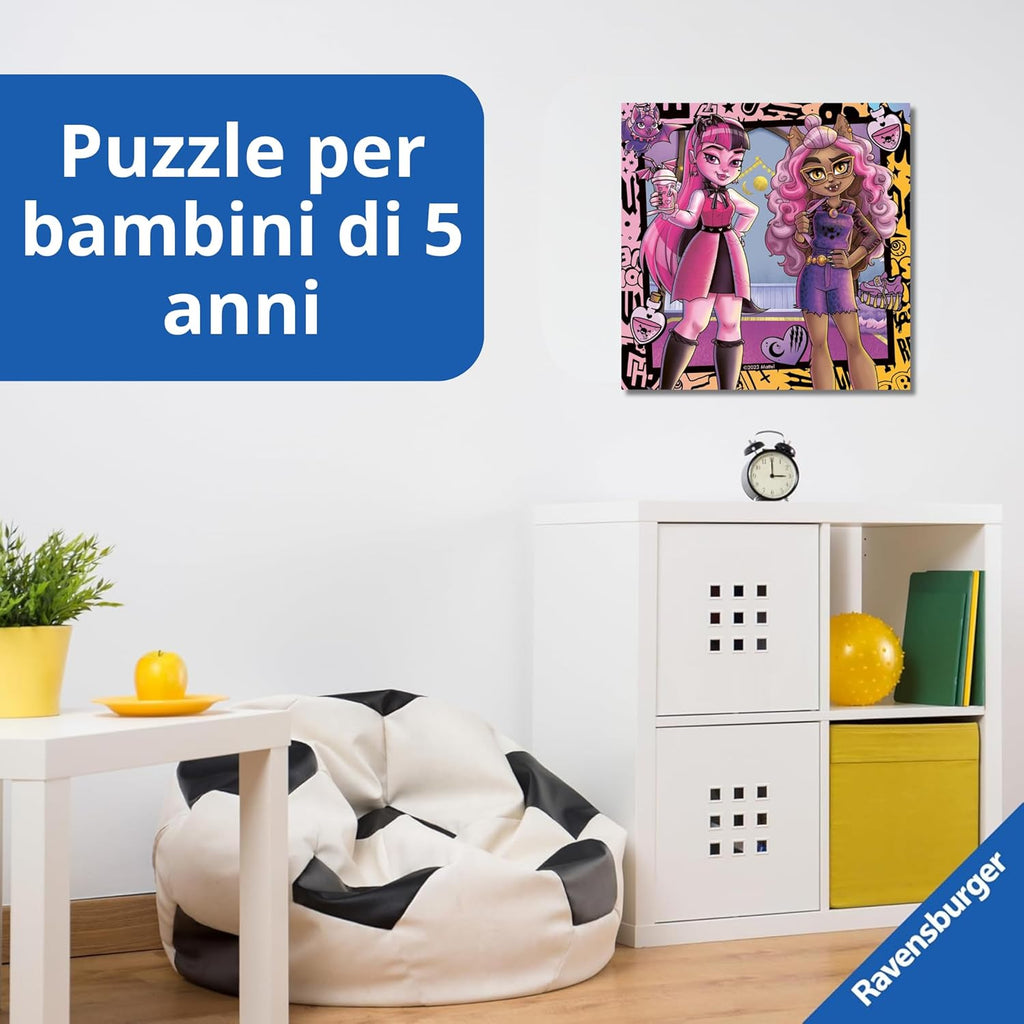 12004272 Puzzle Monster High Ravenburger 100 XXL pièces