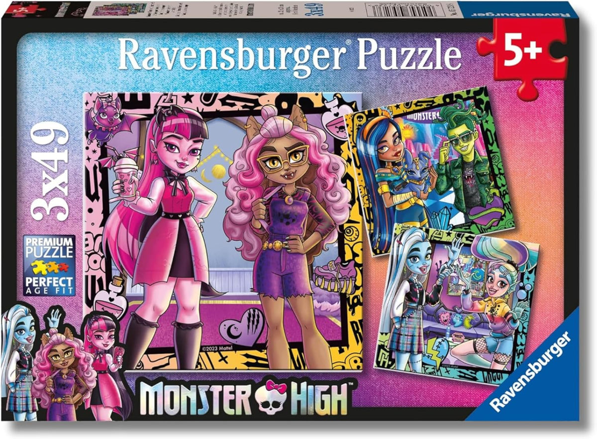 12004272 Puzzle Monster High Ravenburger 100 XXL pièces