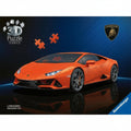 12008052 Puzzle 3D Ravensburger Lamborghini Huracán EVO Arancio modèle réduit de voiture