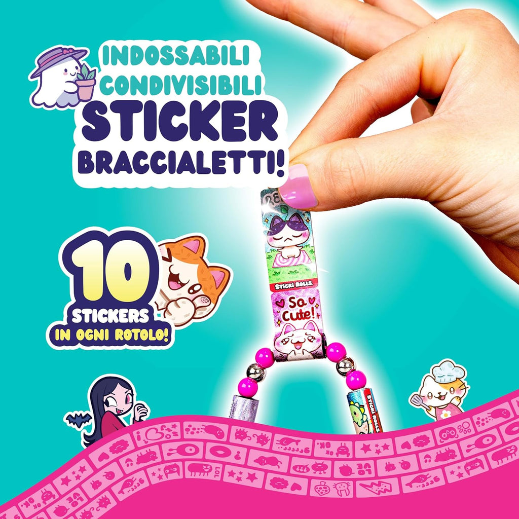 12028019 Ravensburger SkyCastle Sticki Rolls Série 2 Ensemble Créatif pour Bracelets