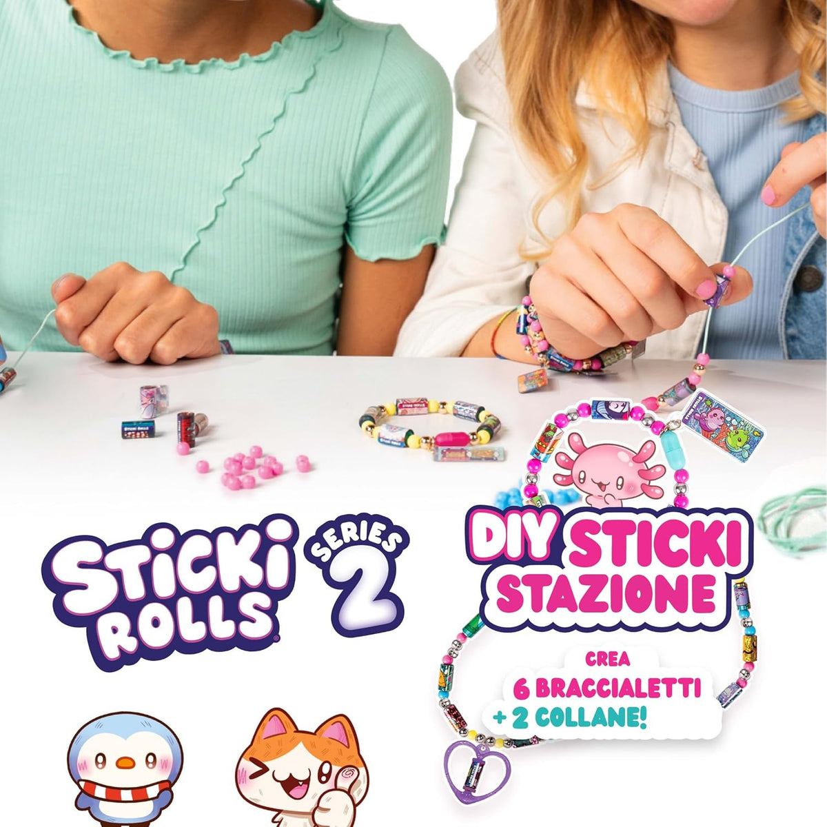 12028019 Ravensburger SkyCastle Sticki Rolls Série 2 Ensemble Créatif pour Bracelets