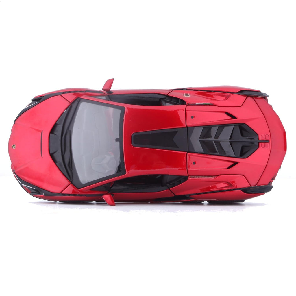 18-21102Bburago Lamborghini Sin FKP 37 Rossa 1:24 Modèle en métal moulé sous pression