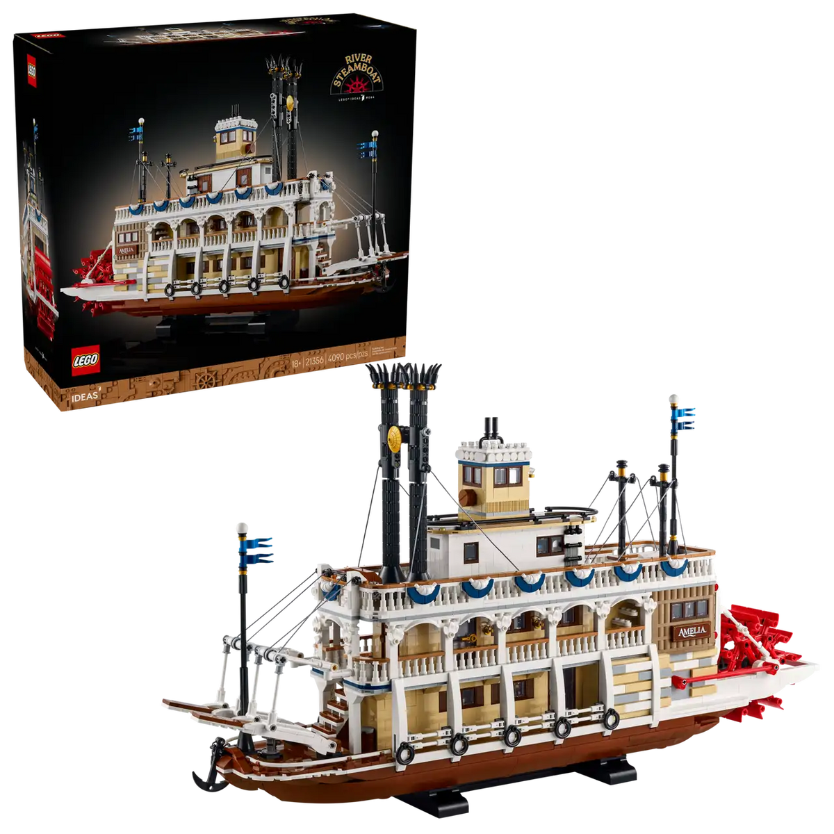 21356 LEGO Bateau à vapeur fluvial