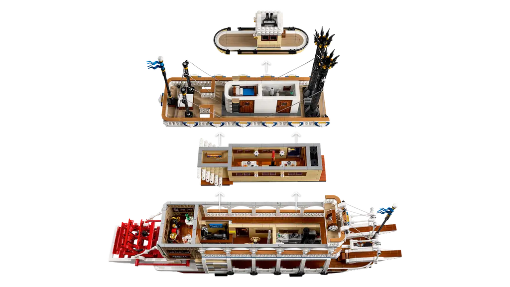 21356 LEGO Bateau à vapeur fluvial