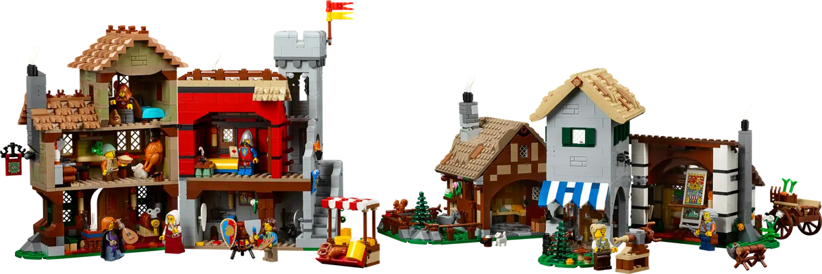10332 Lego Icons Place de la ville médiévale