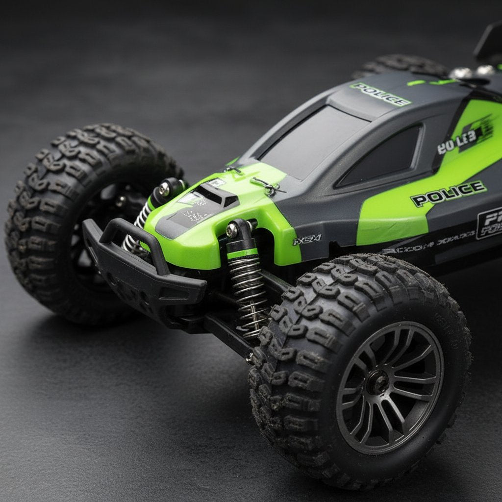 2378 Reeltoys Le Maître du Sable RC 1:16 vert ou orange, assorti