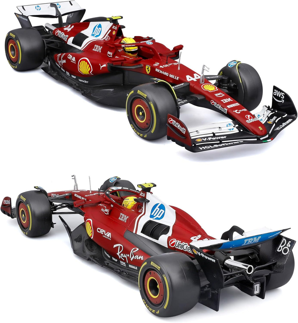 18-16816H Burago F1 Ferrari SF-25 n°44 Hamilton -1:18