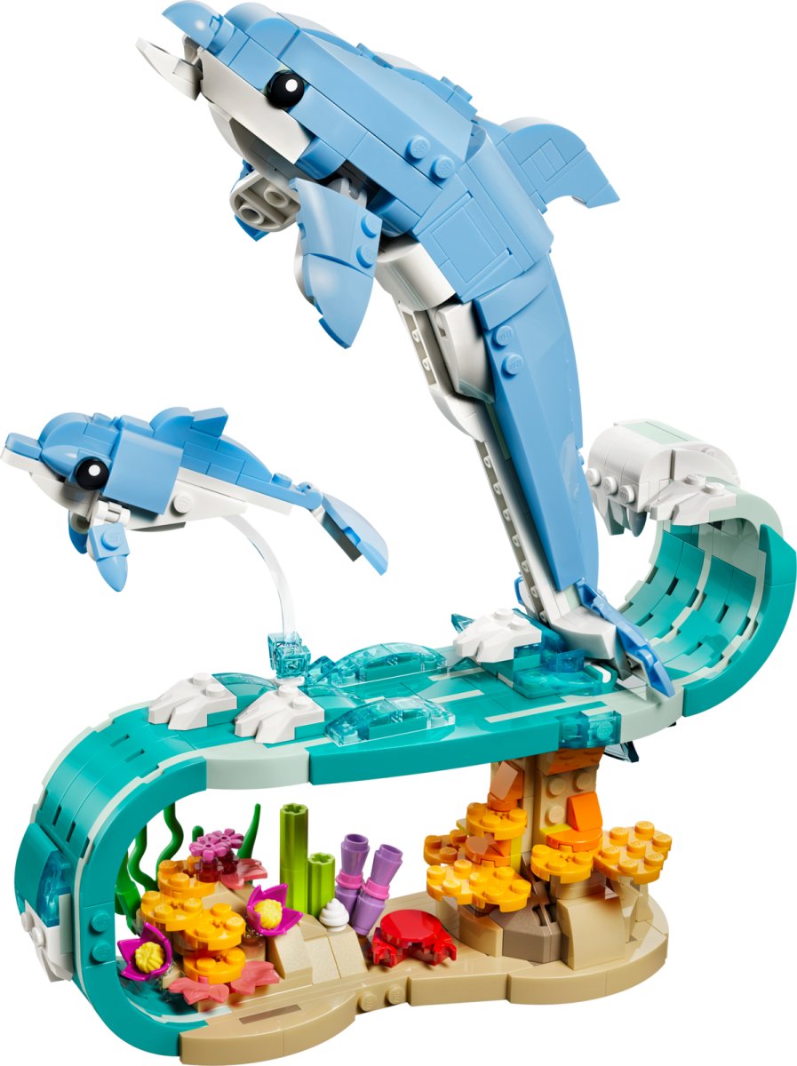 31385 LEGO Creator Animaux marins : magnifiques dauphins