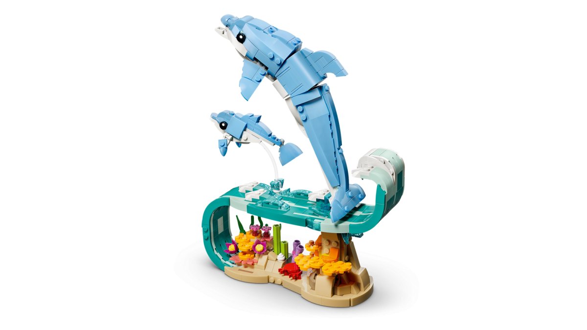31385 LEGO Creator Animaux marins : magnifiques dauphins