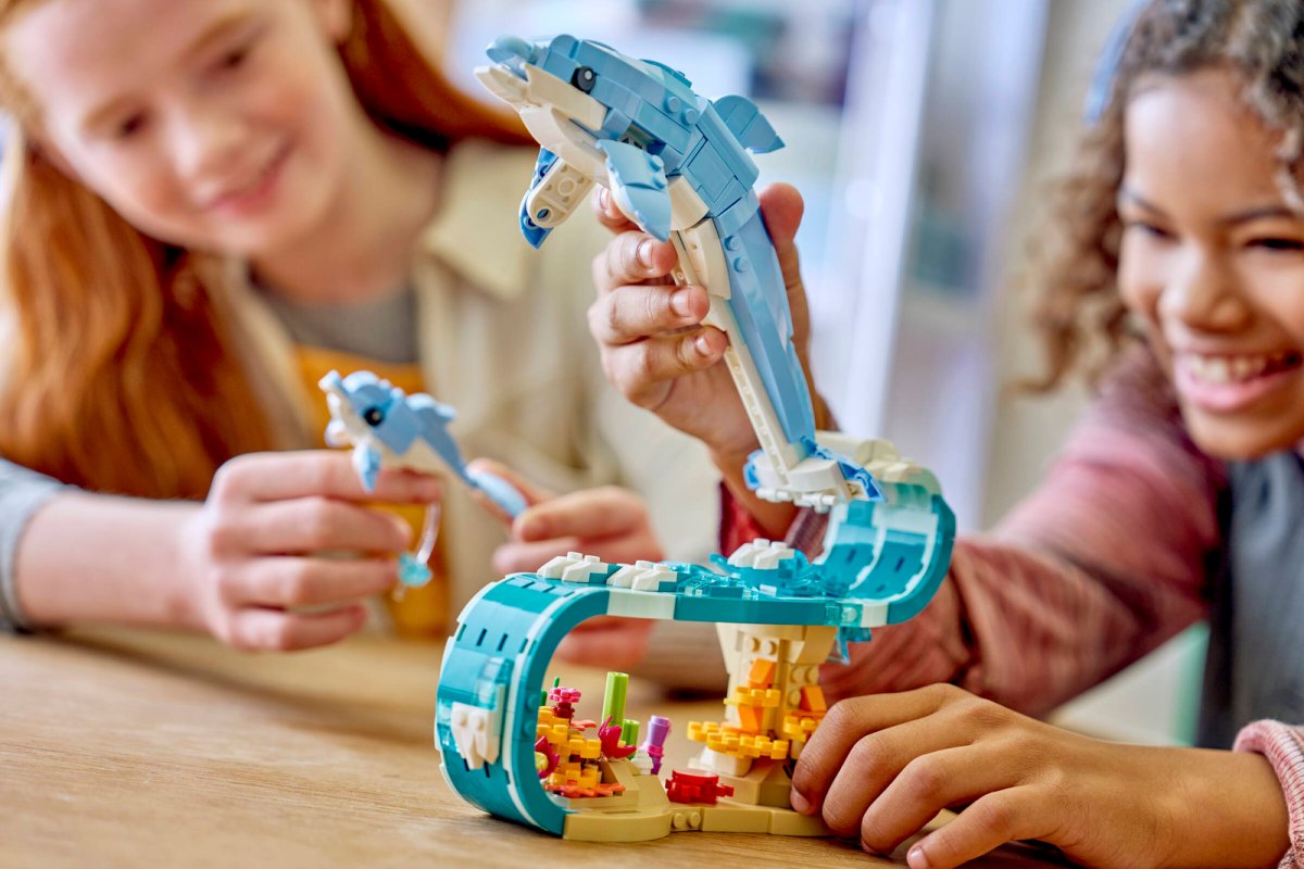 31385 LEGO Creator Animaux marins : magnifiques dauphins