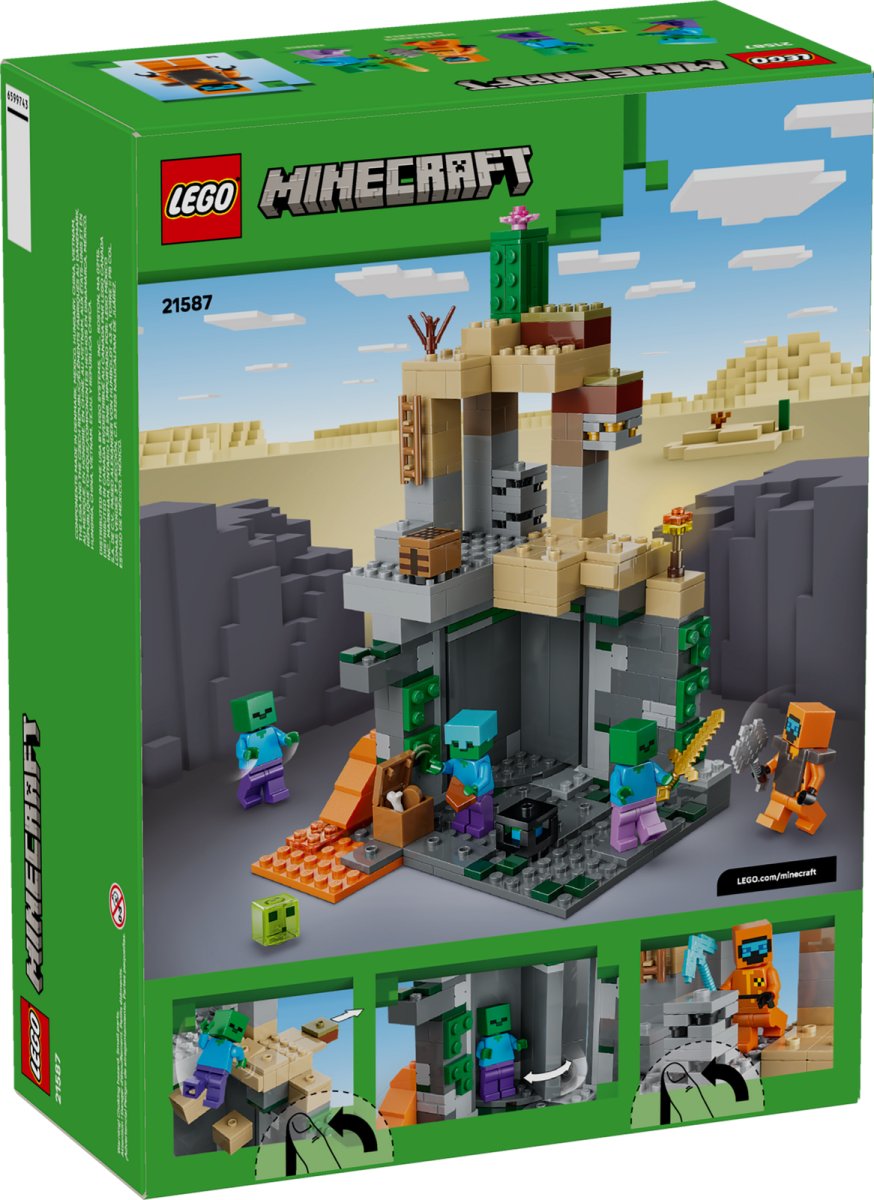 21587 LEGO Minecraft Donjon Zombie