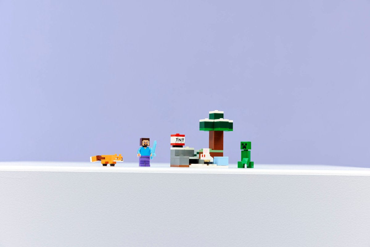 21583 LEGO Minecraft Aventure de Steve dans la taïga