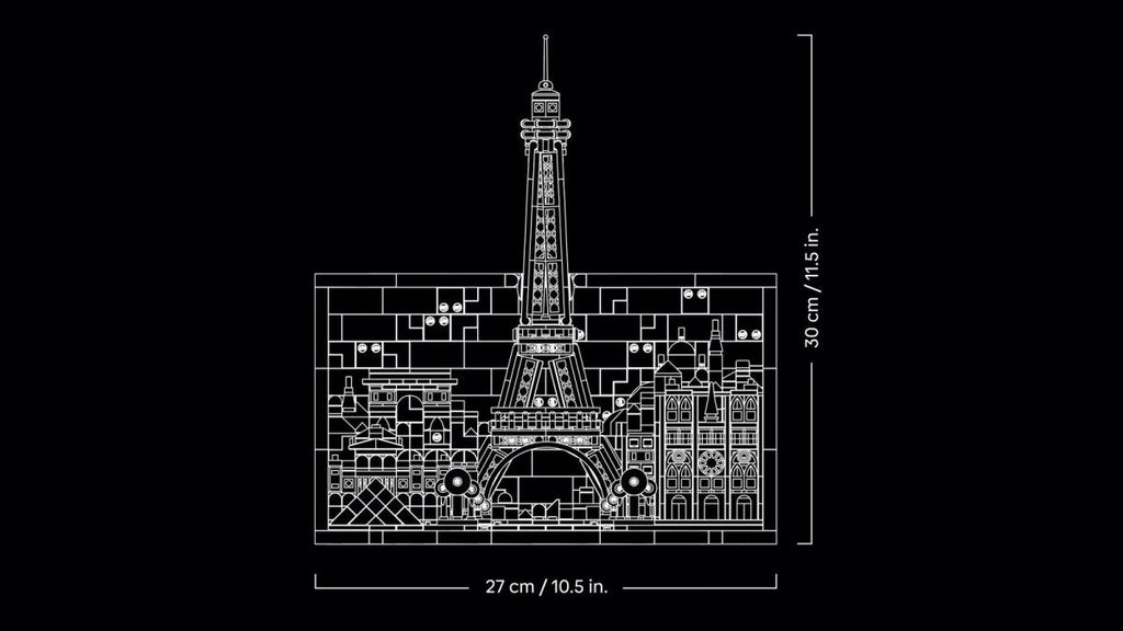 21064 LEGO Architecture Paris La ville de l'amour