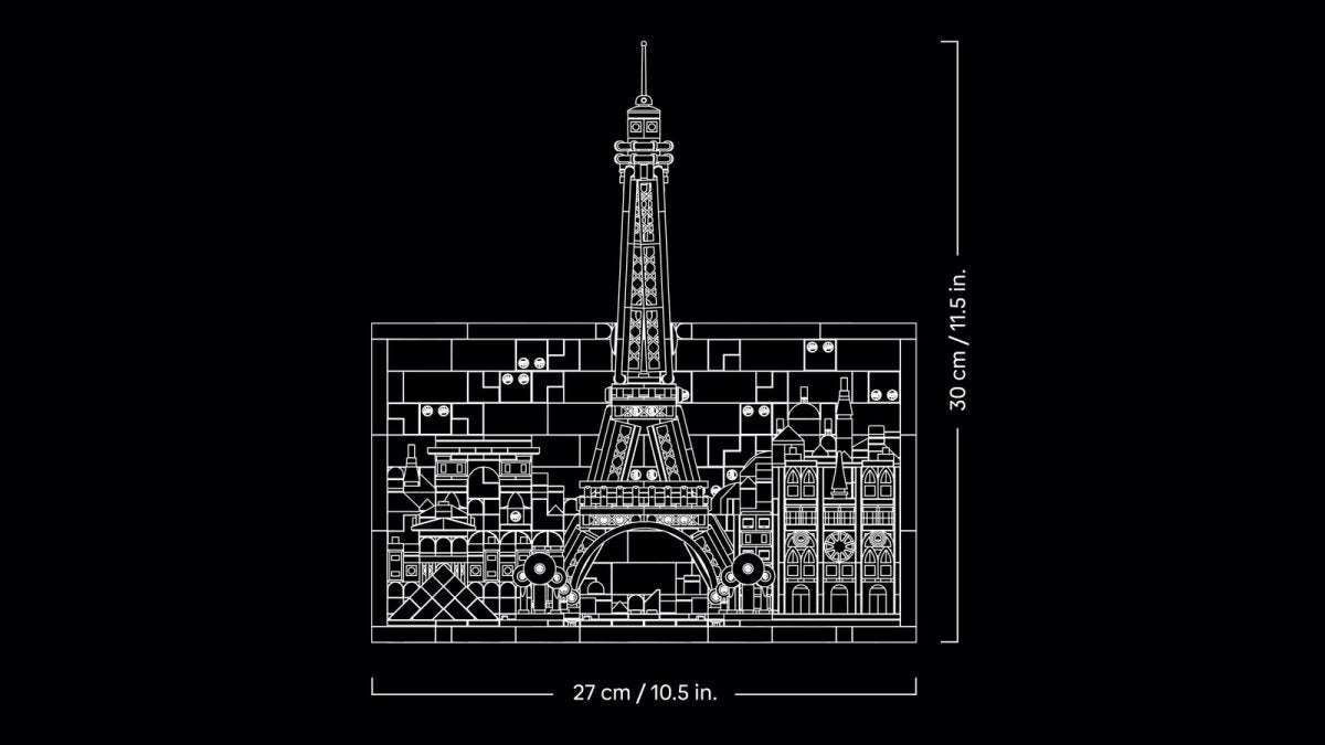 21064 LEGO Architecture Paris La ville de l'amour