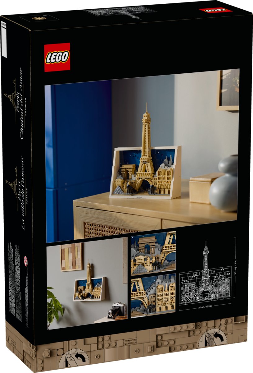 21064 LEGO Architecture Paris La ville de l'amour
