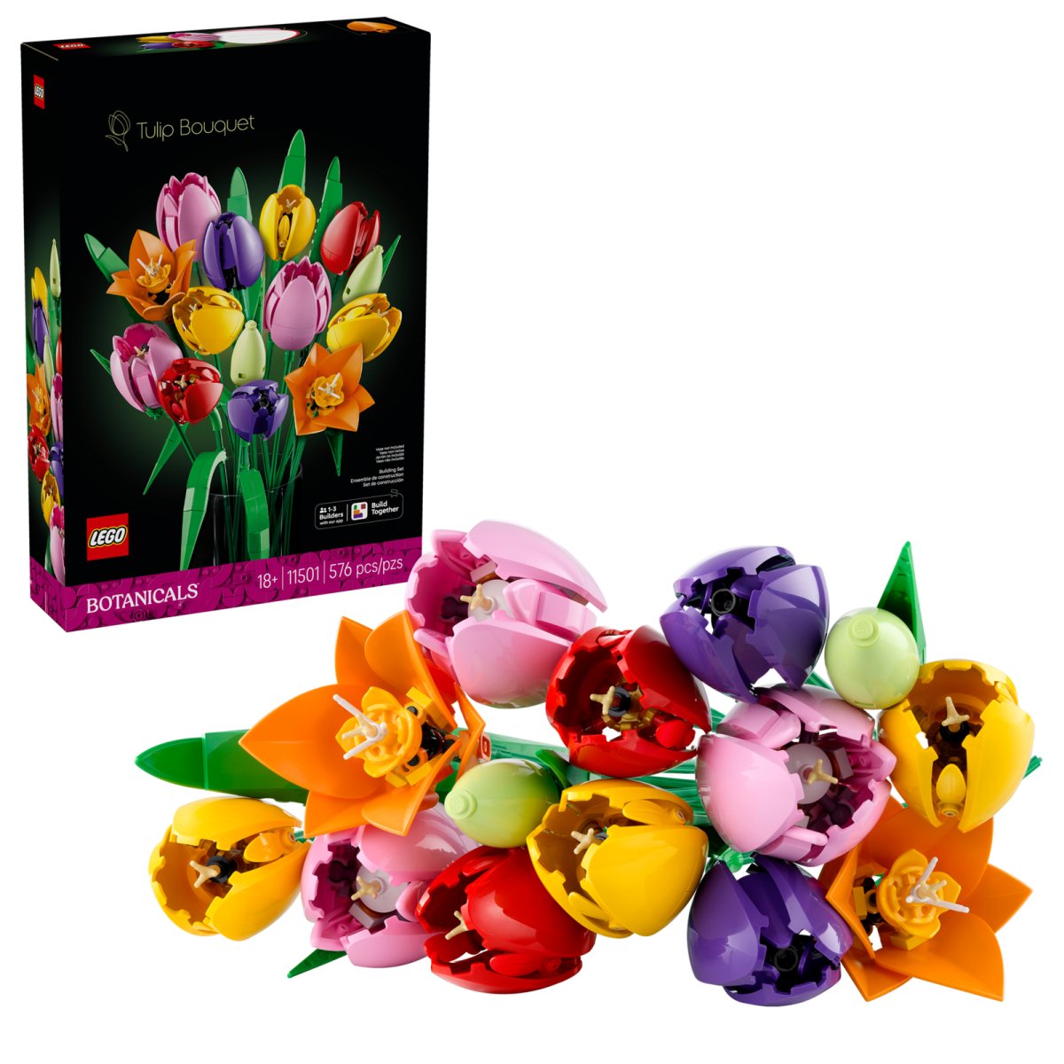 11501 LEGO Bouquet botanique de tulipes