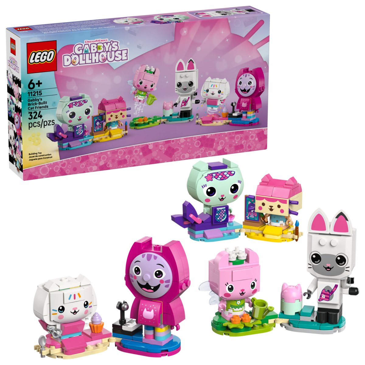 11215 LEGO La maison de poupée de Gabby Les amis chatons de Gabby