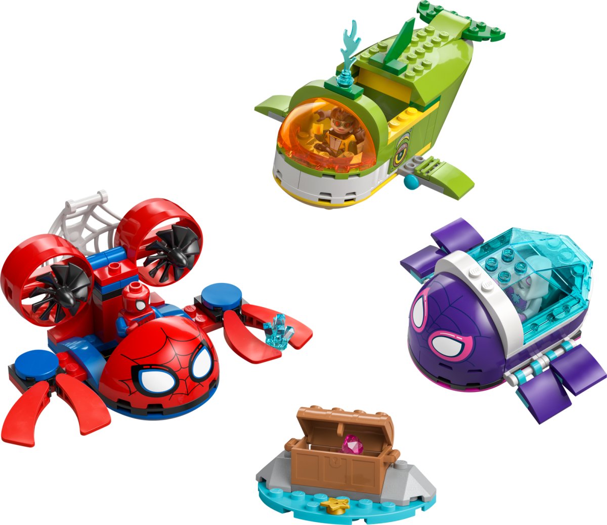 11207 LEGO Spidey Spidey : Véhicules sous-marins