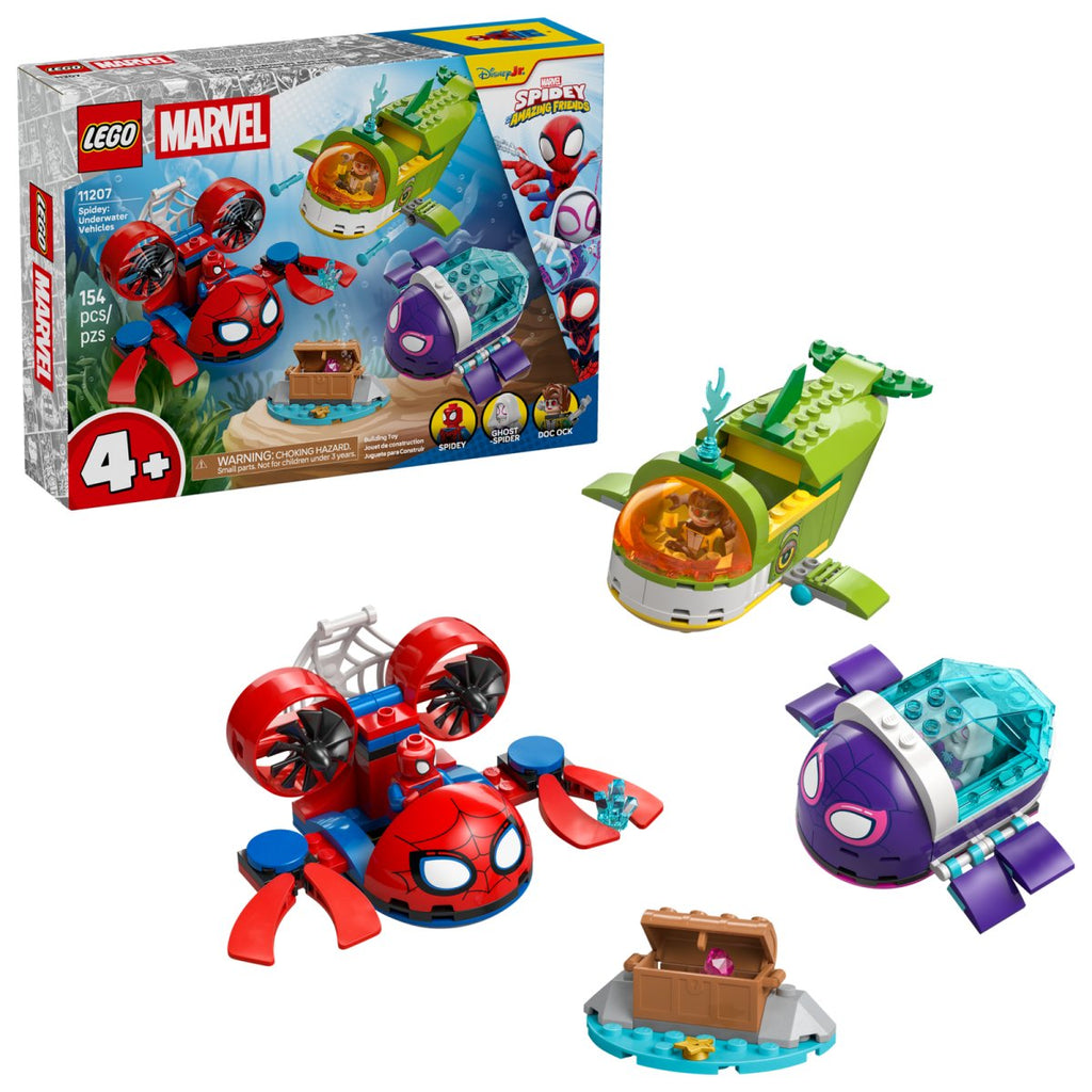 11207 LEGO Spidey Spidey : Véhicules sous-marins