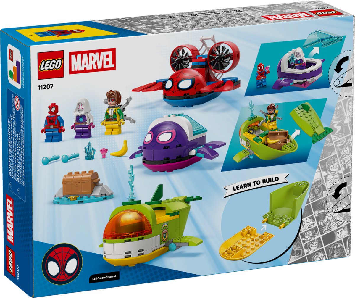 11207 LEGO Spidey Spidey : Véhicules sous-marins
