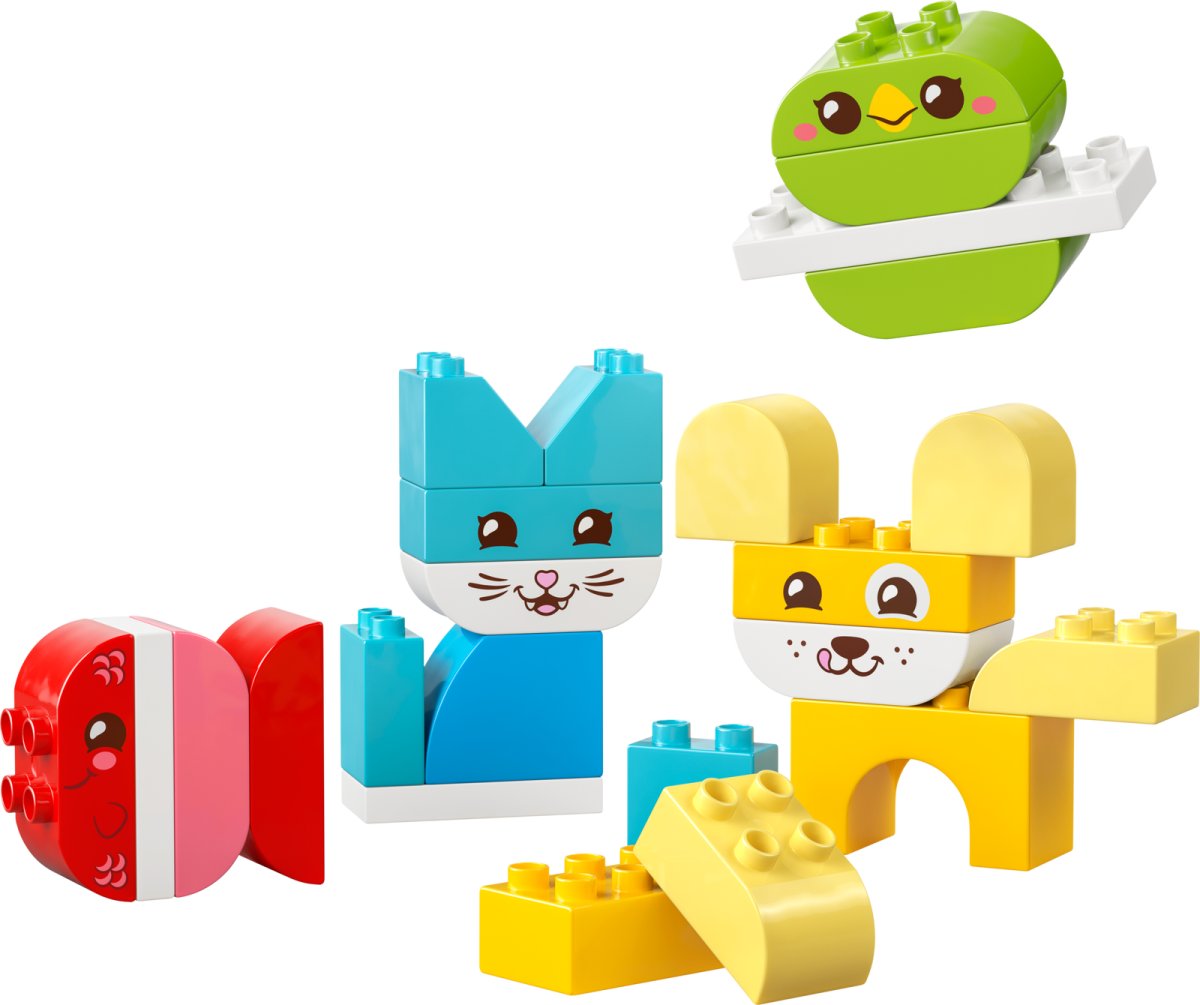 10477 LEGO DUPLO Mes Premiers Animaux Domestiques Créatifs 3 en 1