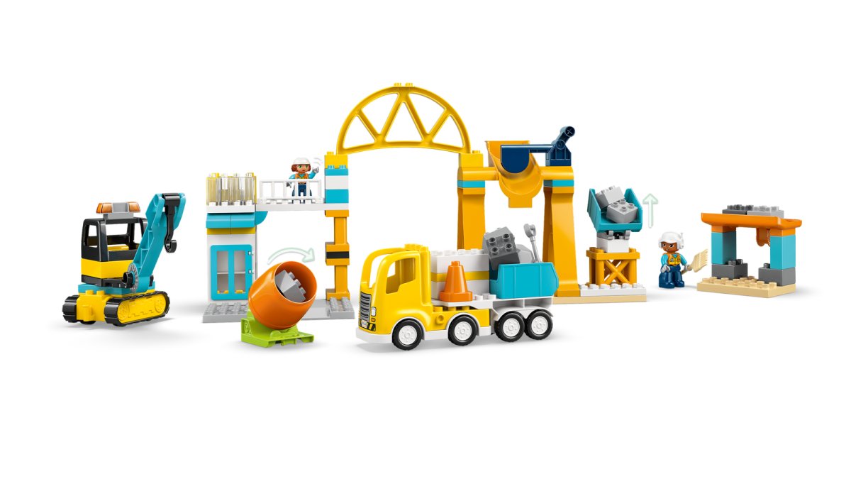 10476 LEGO DUPLO Ville Chantier et véhicules 3 en 1