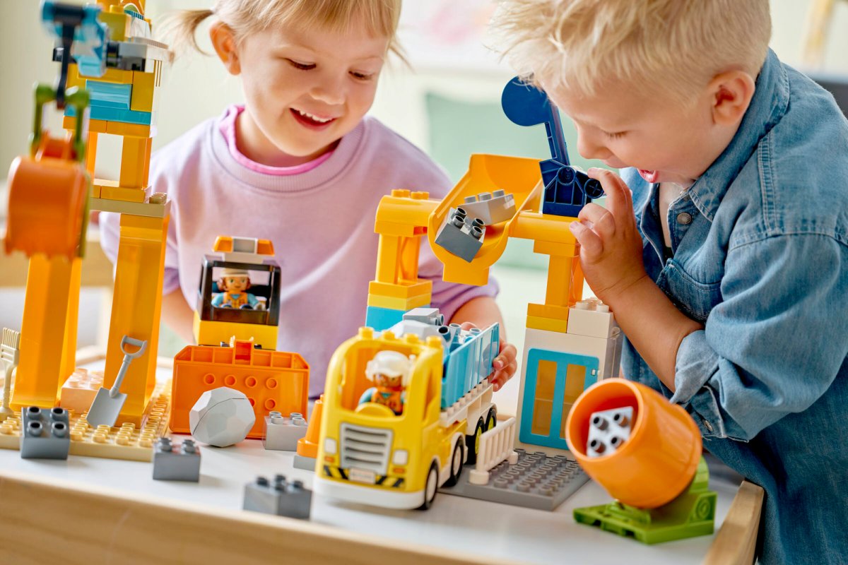 10476 LEGO DUPLO Ville Chantier et véhicules 3 en 1