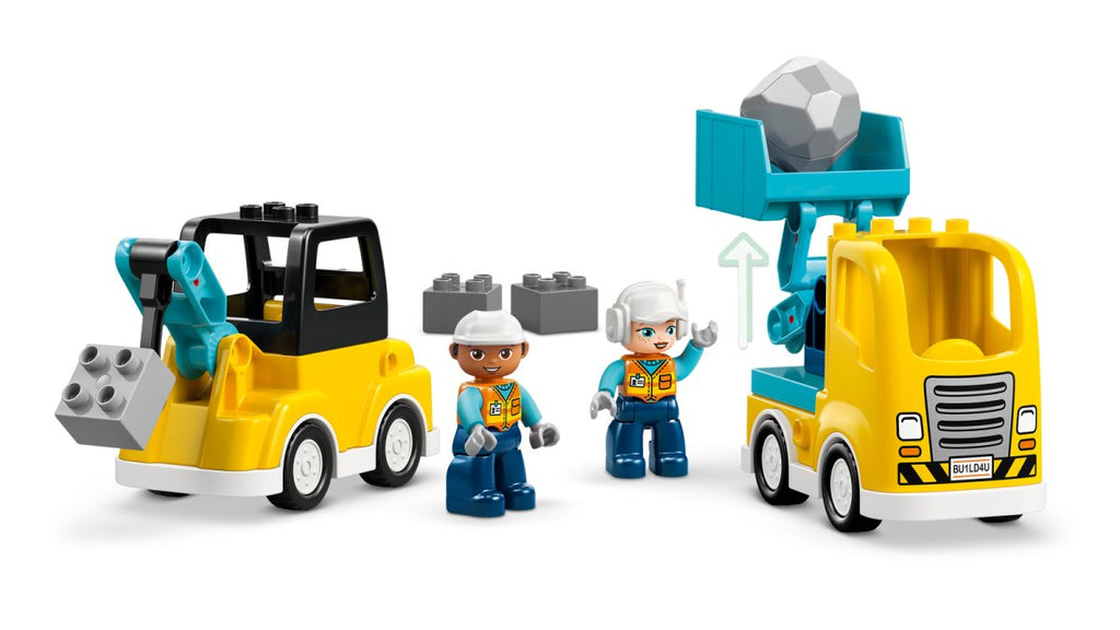 10475 LEGO DUPLO Ville Véhicules de chantier 3 en 1