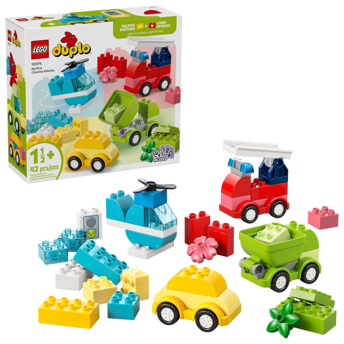 10474 LEGO DUPLO Mes Premiers Véhicules créatifs