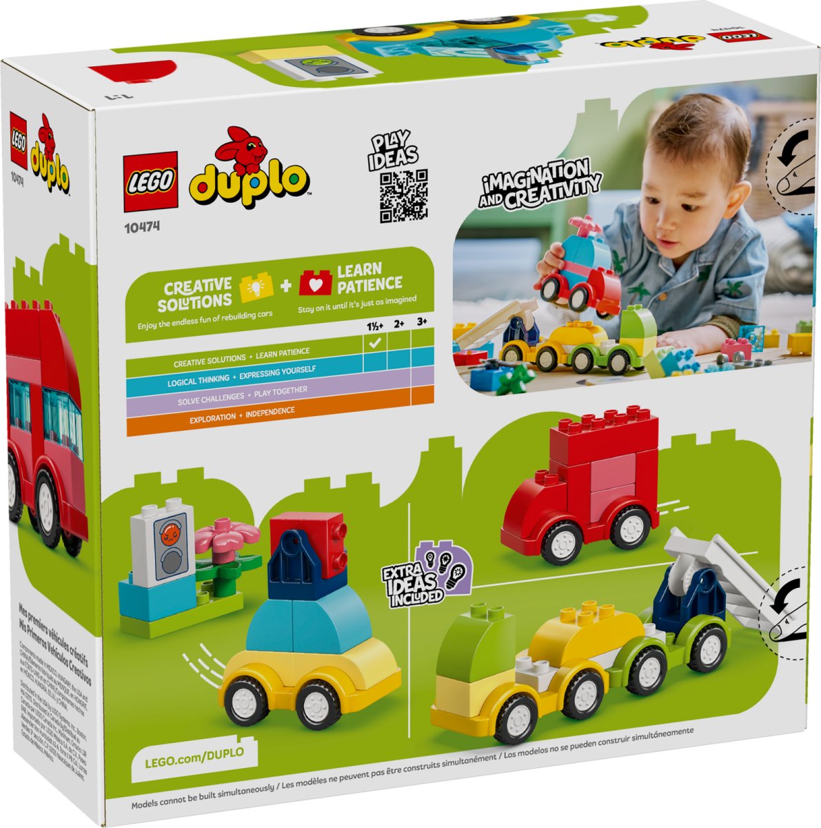 10474 LEGO DUPLO Mes Premiers Véhicules créatifs
