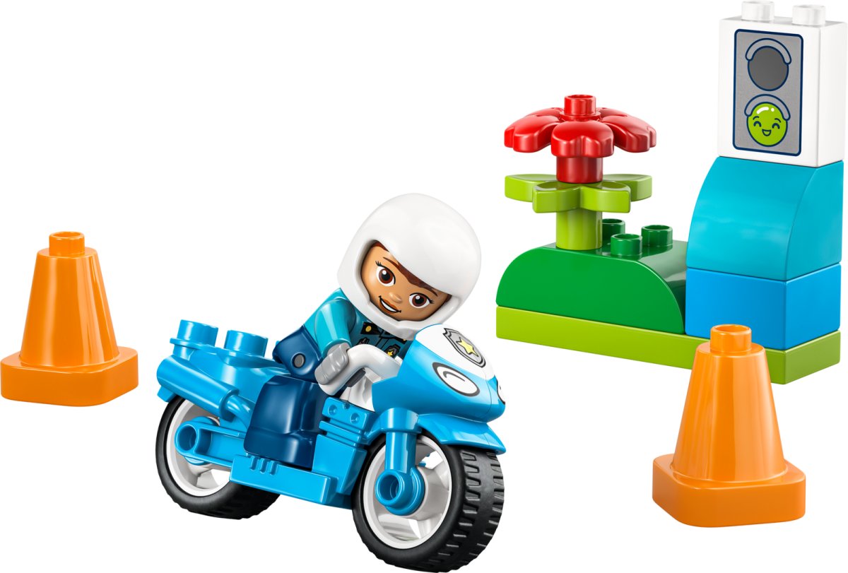 10471 LEGO DUPLO Ville Moto bleue de la Police