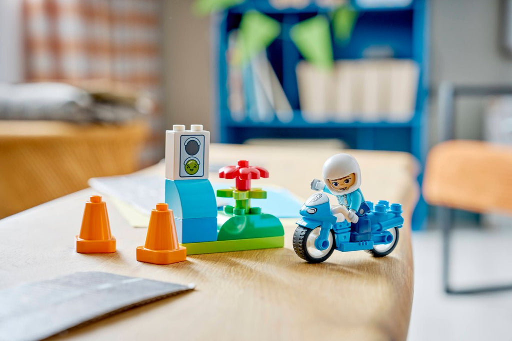 10471 LEGO DUPLO Ville Moto bleue de la Police